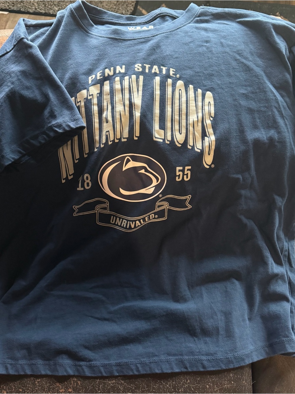 Nittany Lions Women's Short Sleeve Tee in Navy